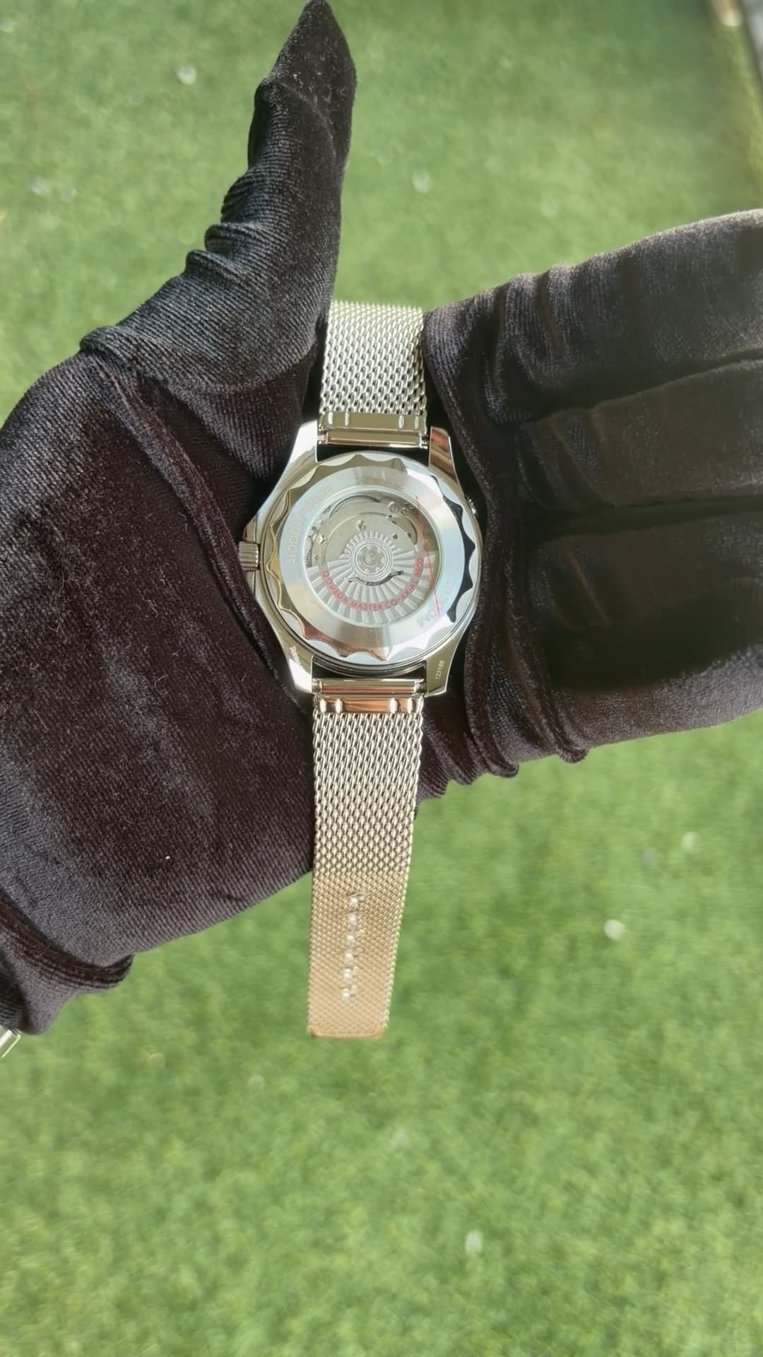Blue Seamaster 42mm - Brushed Mesh