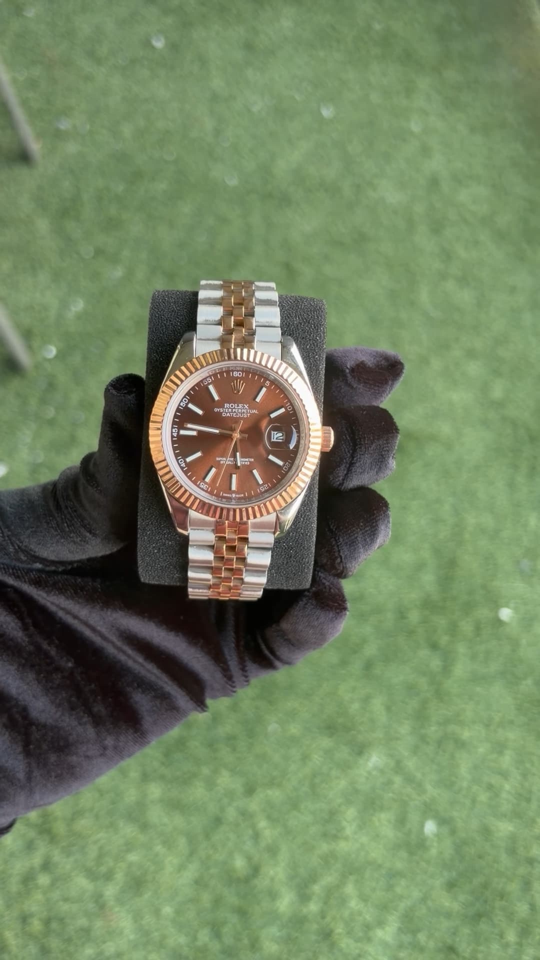 Chocolate Datejust 41 - Jubilee